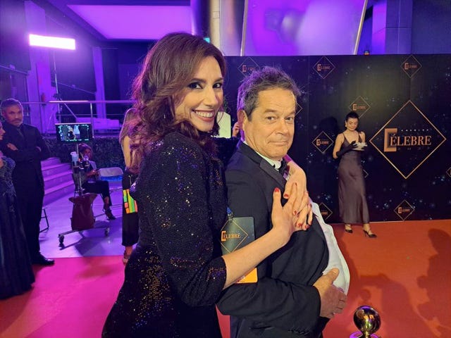 marta flich, junto a jorge sanz, en serrines madera de actor