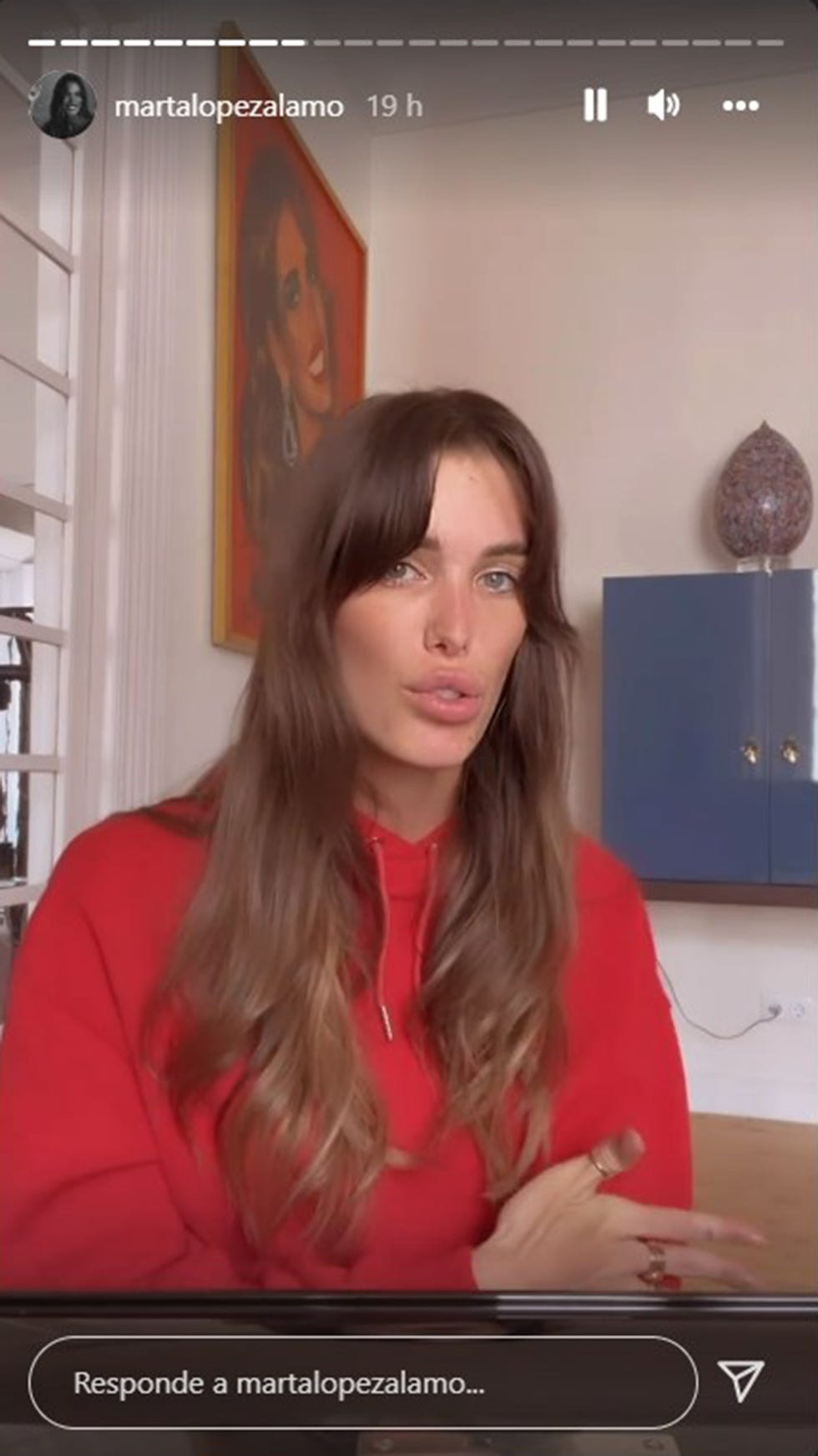 marta lópez Álamo habla en instagram de su decisión de defender a kiko matamoros en el plató de supervivientes