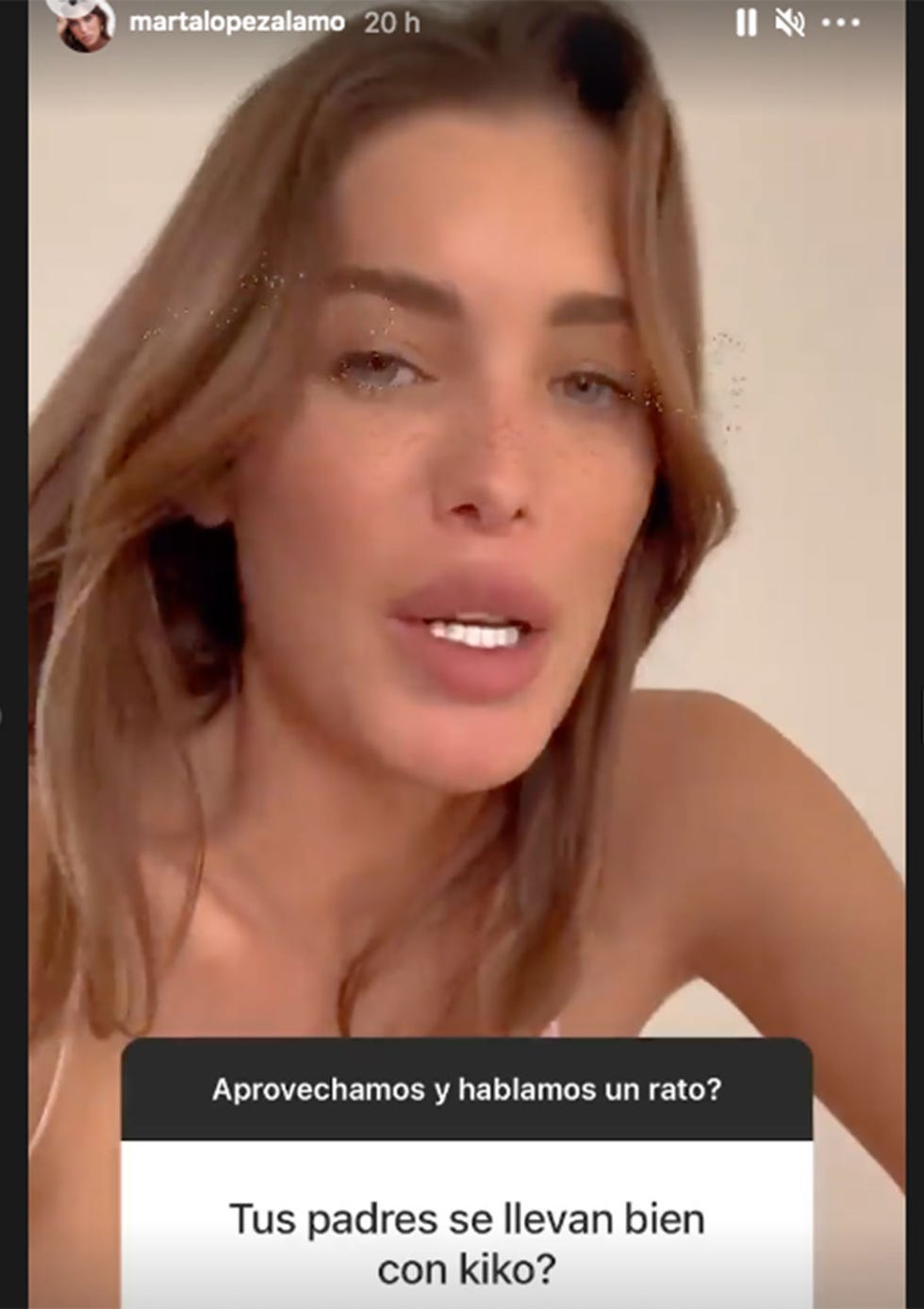marta lópez cuenta que le parecen a sus padres que salga con kiko matamoros