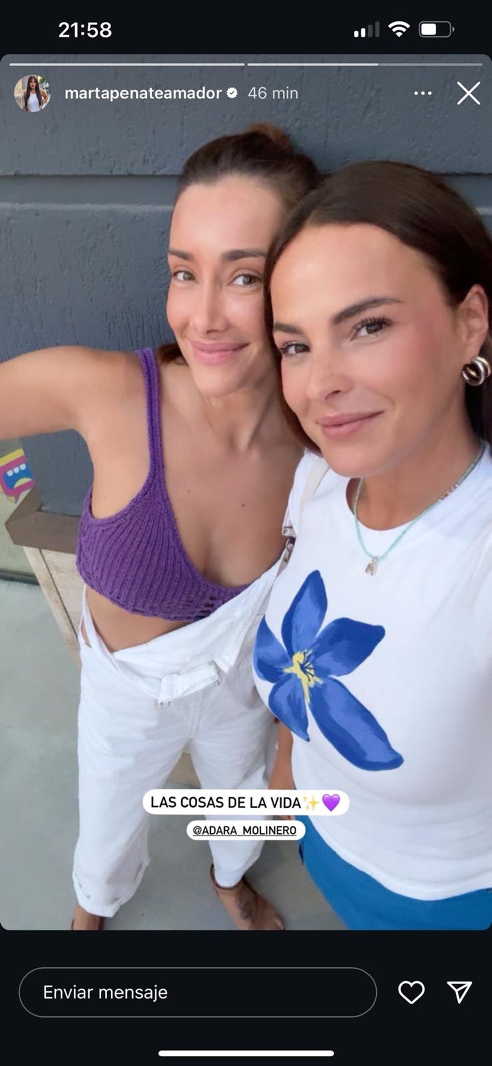 marta penate y adara molinero