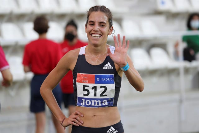 la atleta soriana marta pérez, en una fotografía de archivo