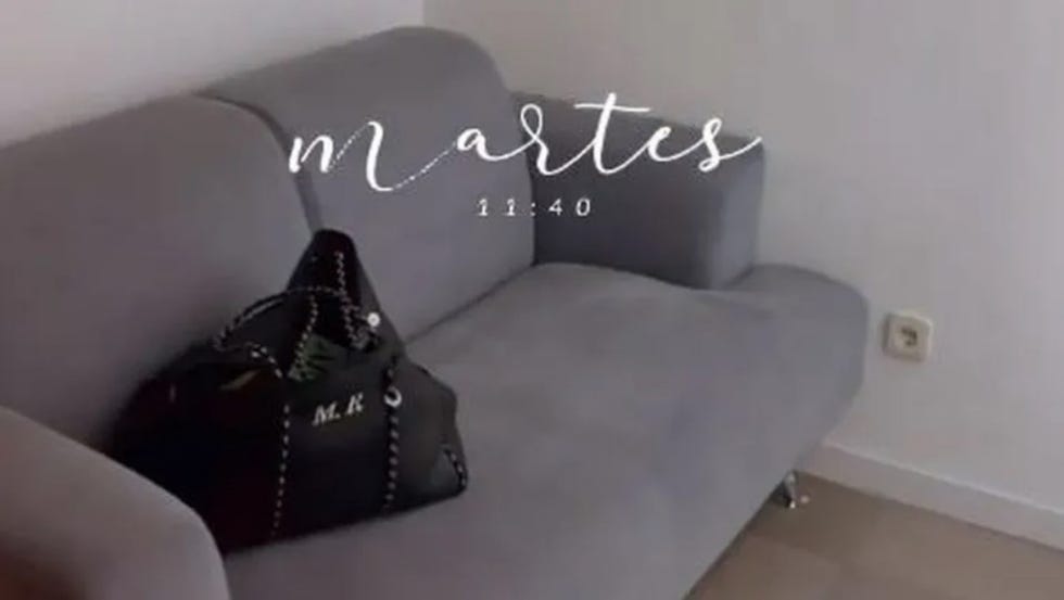 marta riesco estrena camerino en telecinco y lo enseña en instagram