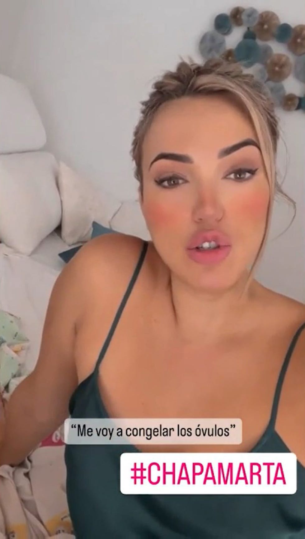 marta riesco confiesa en instagram que quiere congelar sus ovulos
