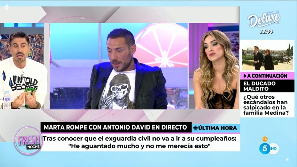 marta riesco rompe con antonio david