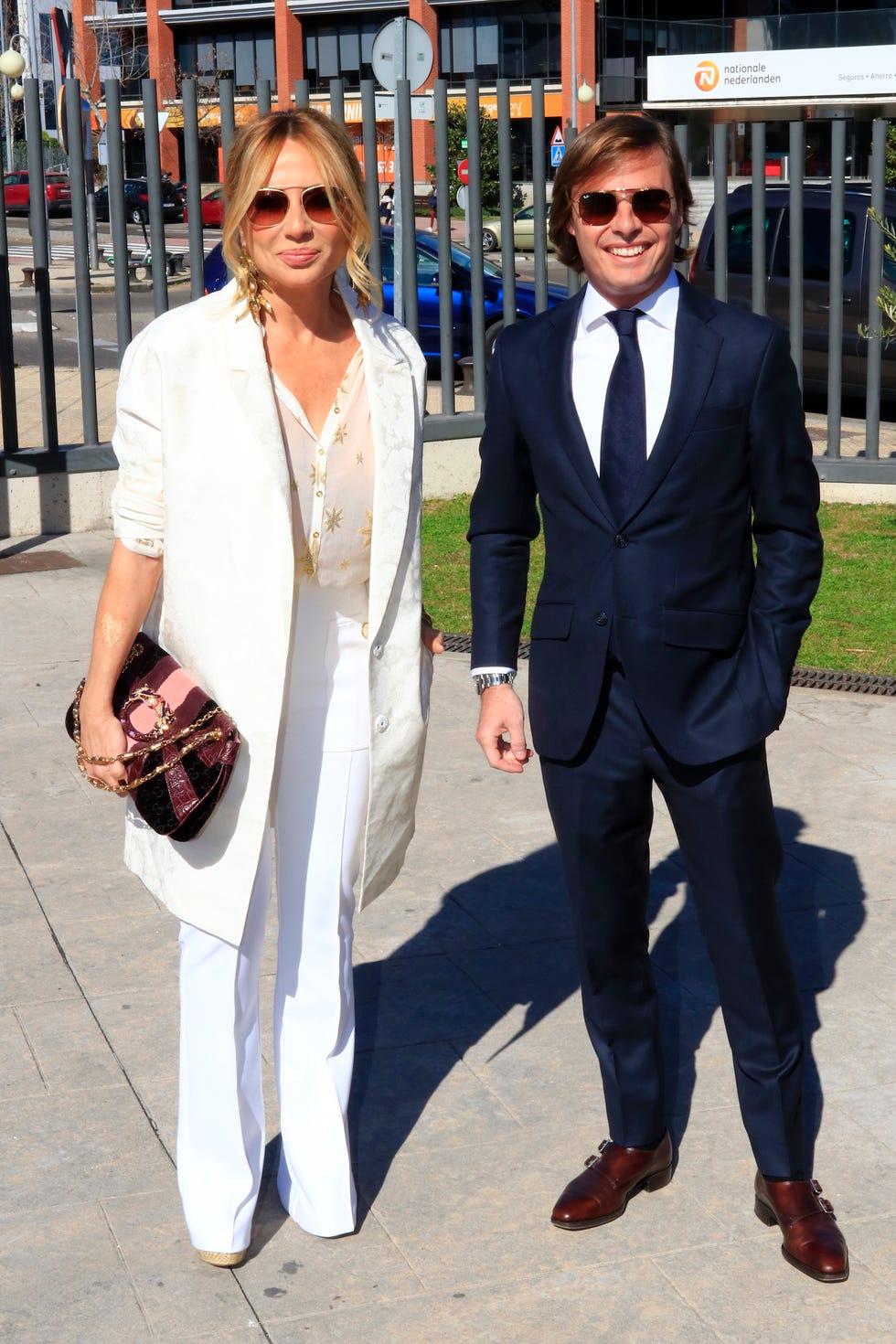 Marta Sánchez y su pareja Federico León