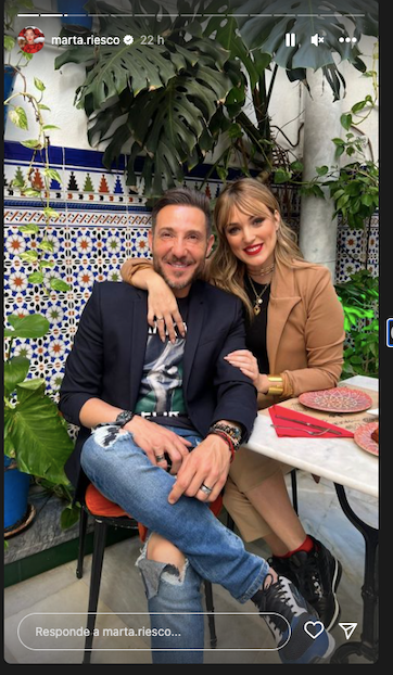 marta riesco y antonio david flores