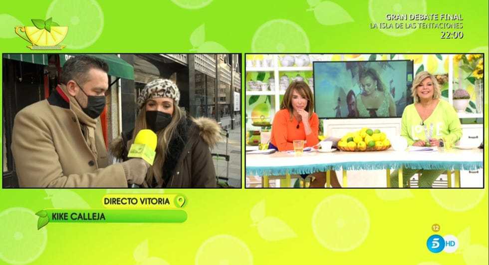 marta riesco habla con kike calleja en 'sálvame'