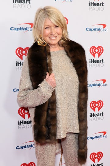 martha stewart z100's iheartradio jingle ball 2022 press room