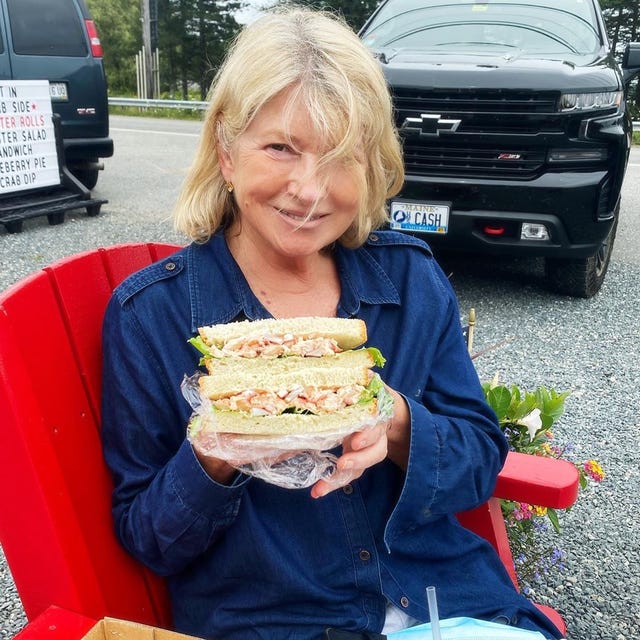 martha stewart lobster photo
