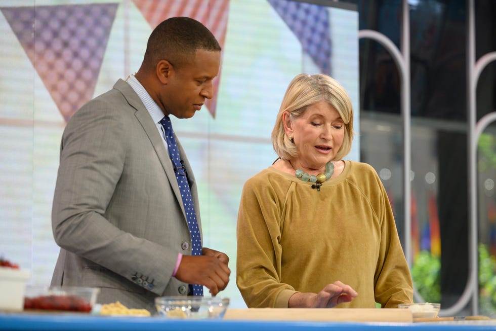 martha stewart today show craig melvin instagram