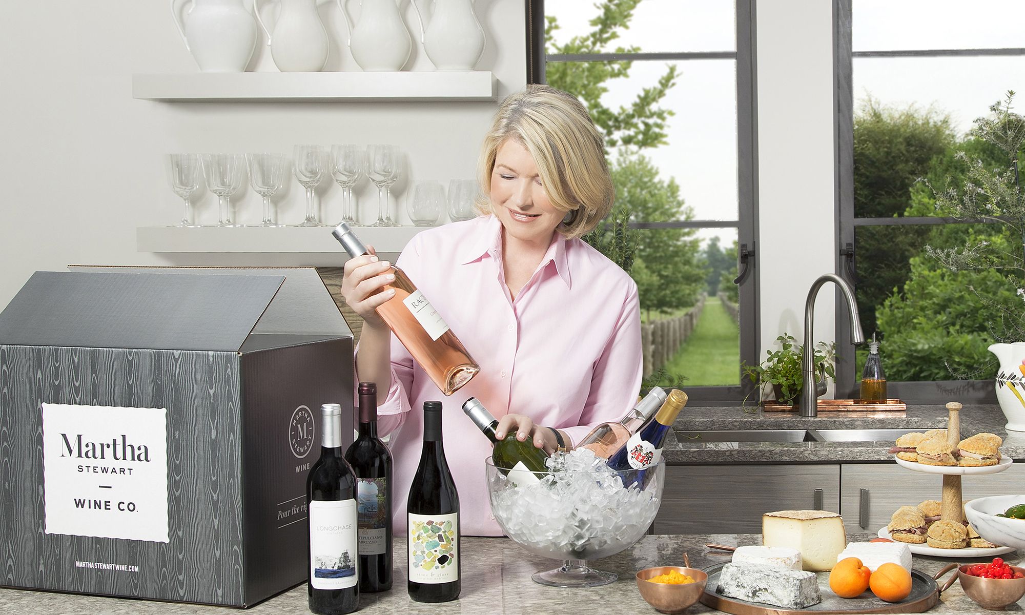 martha stewart wine 6 bottles for $30