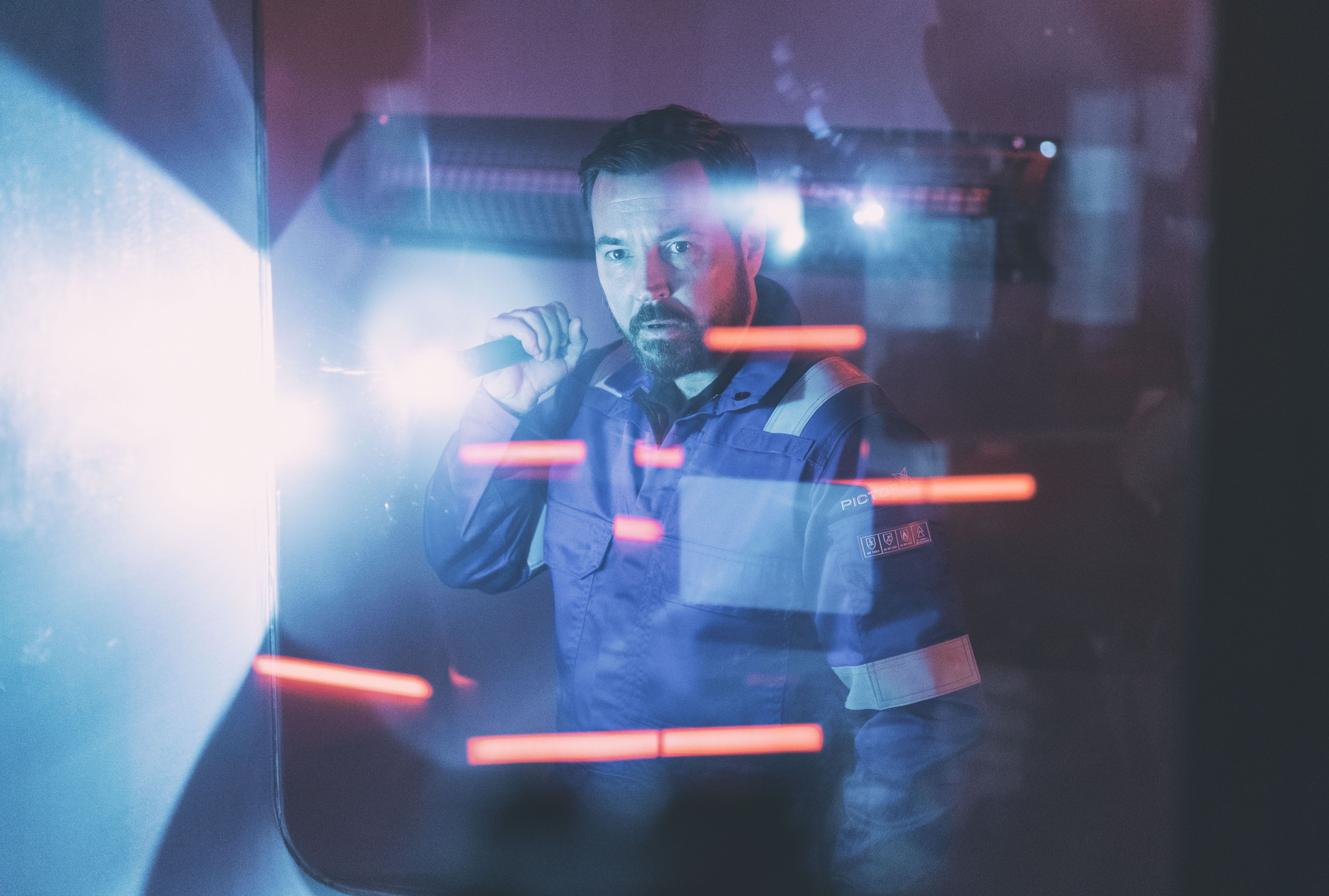 Martin Compston's returning thriller gets first look at new season