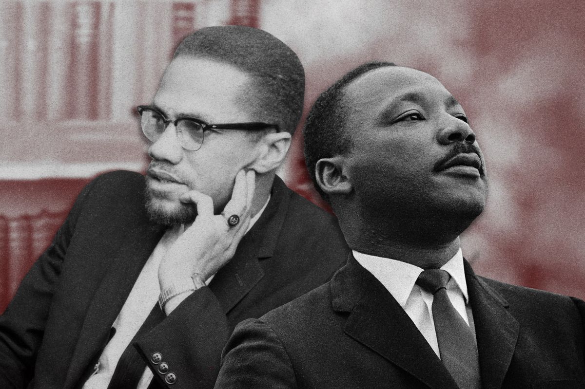 malcolm x and martin luther king jr