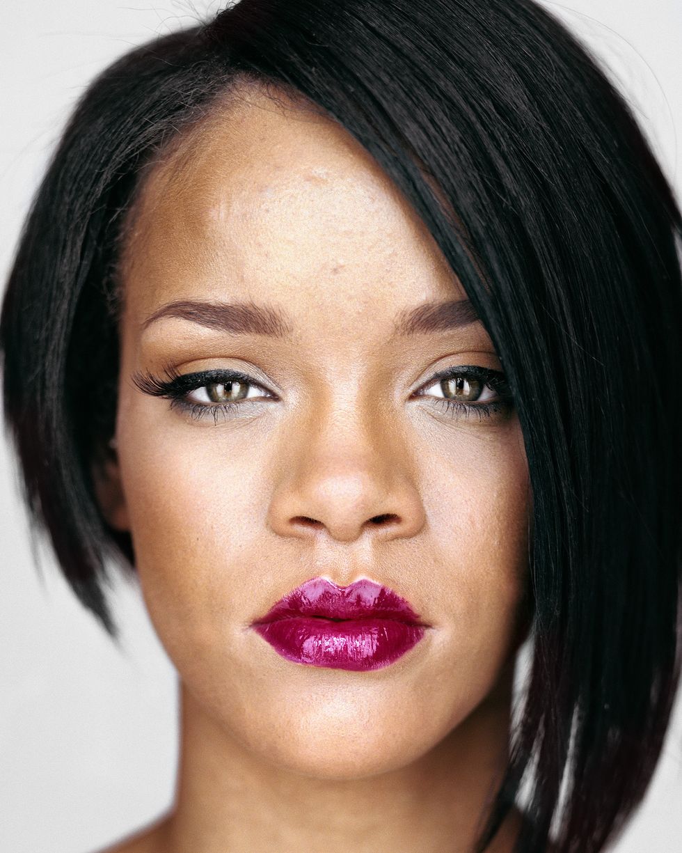 Martin Schoeller, Rihanna, Close Up, ritratto