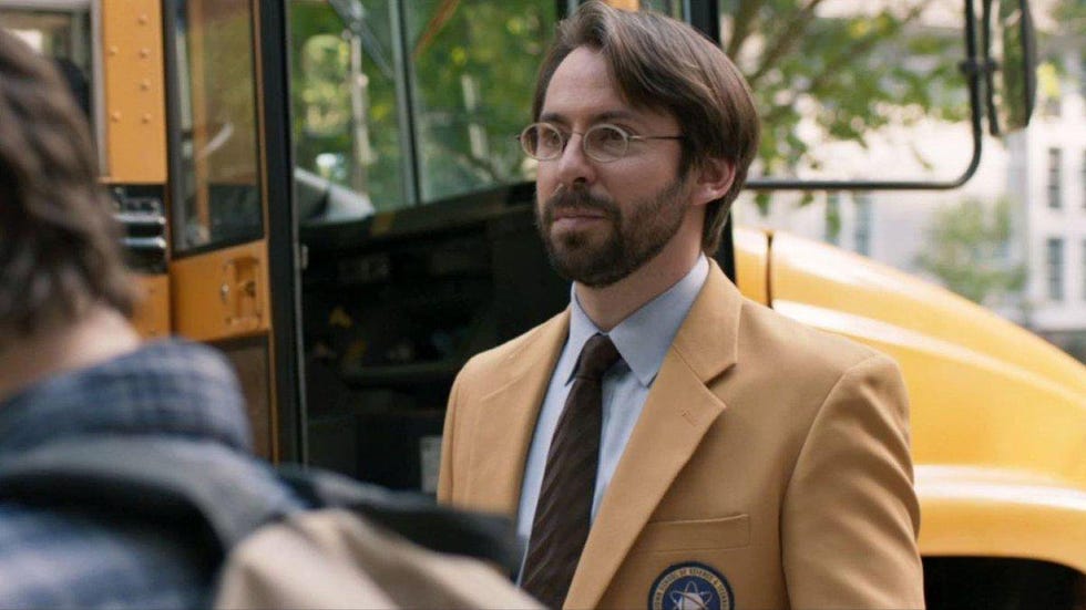 martin starr as roger harrington in spider man homecoming