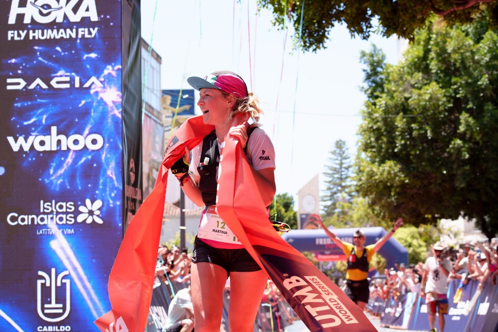 martina valmassoi, ganadora de la transvulcania 2023