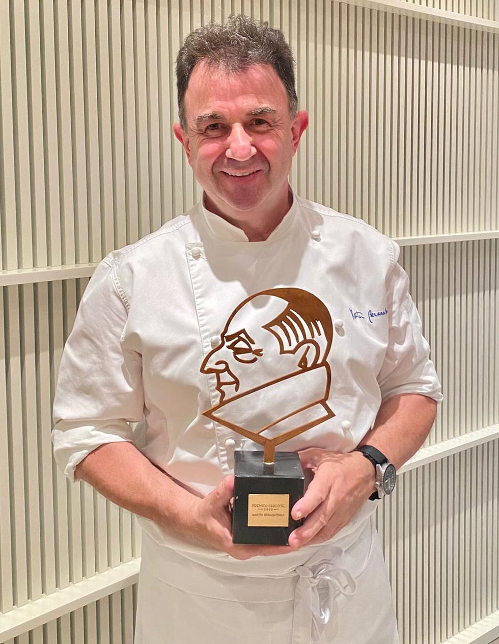 martín berasategui, premio chicote 2020 en la categoría de gastronomía