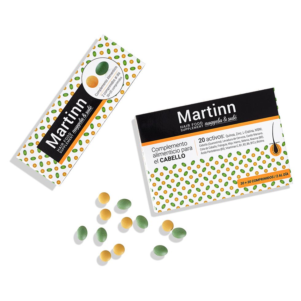 martinn, de nuggela  sulé, complemento alimenticio para el cabello, nutricosmética capilar