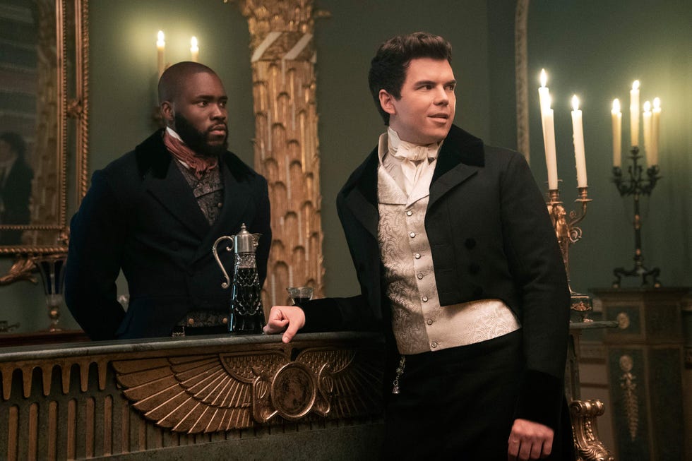 luke newton as colin bridgerton, bridgerton, season 2
