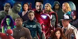falcon, hulk, agent carter, iron man, thor, luke cage, captain marvel, daredevil, gamora, black panther, captain america, phil coulson, spider man, racoon, groot, black widow, ant man, marvel cinematic universe