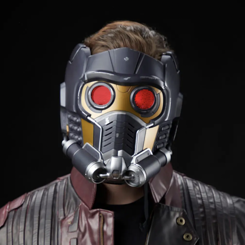 star lord chris pratt mask