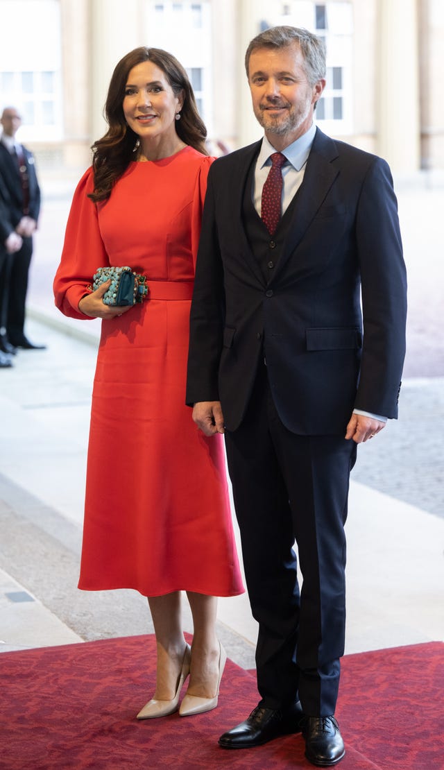 Princess Mary of Denmark Stuns in a Regal Purple Outfit at King Charles ...