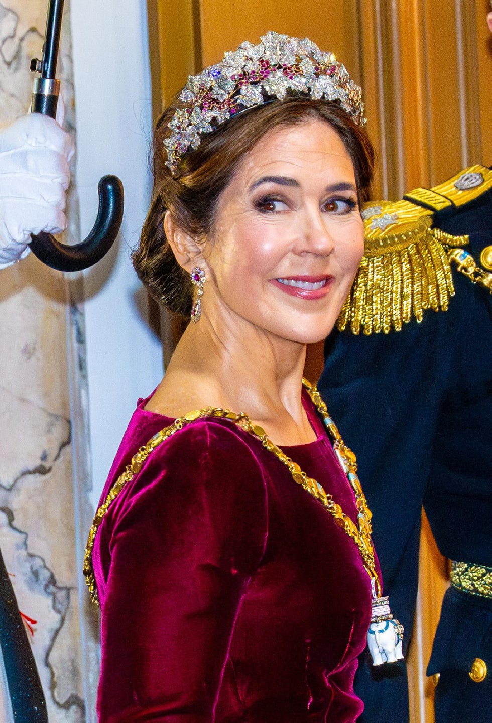 federico de dinamarca y mary donaldson cena de gala tras abdicacion reina margarita