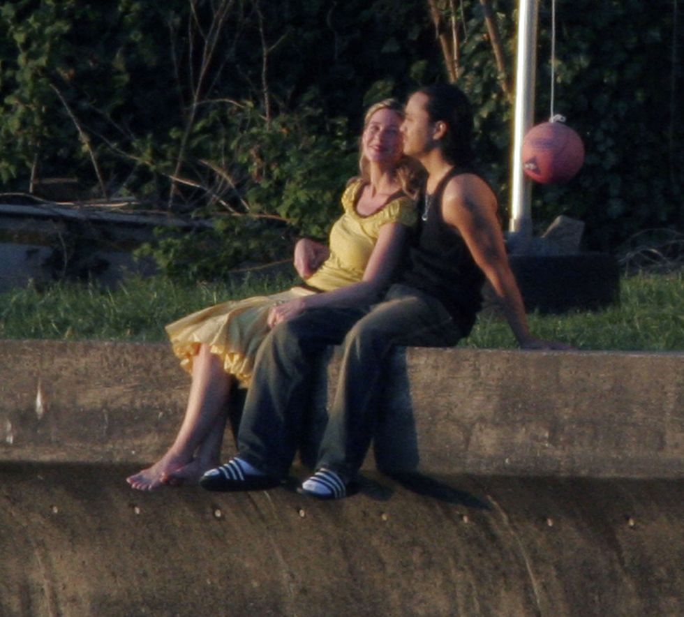 mary kay letourneau and vili fualaau at beach front home in 2006