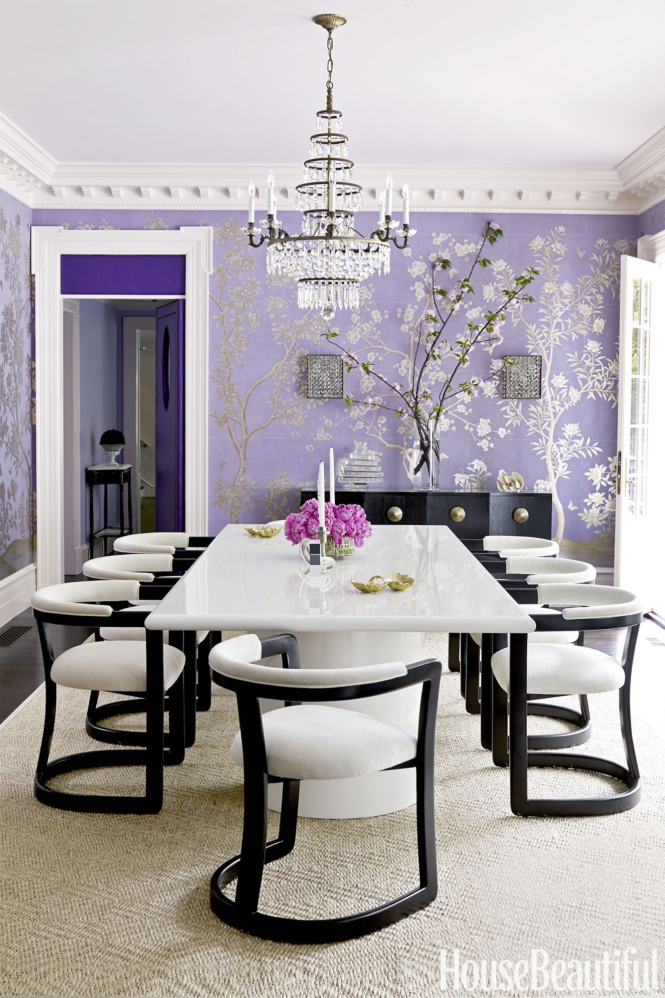 Lilac Dining Room