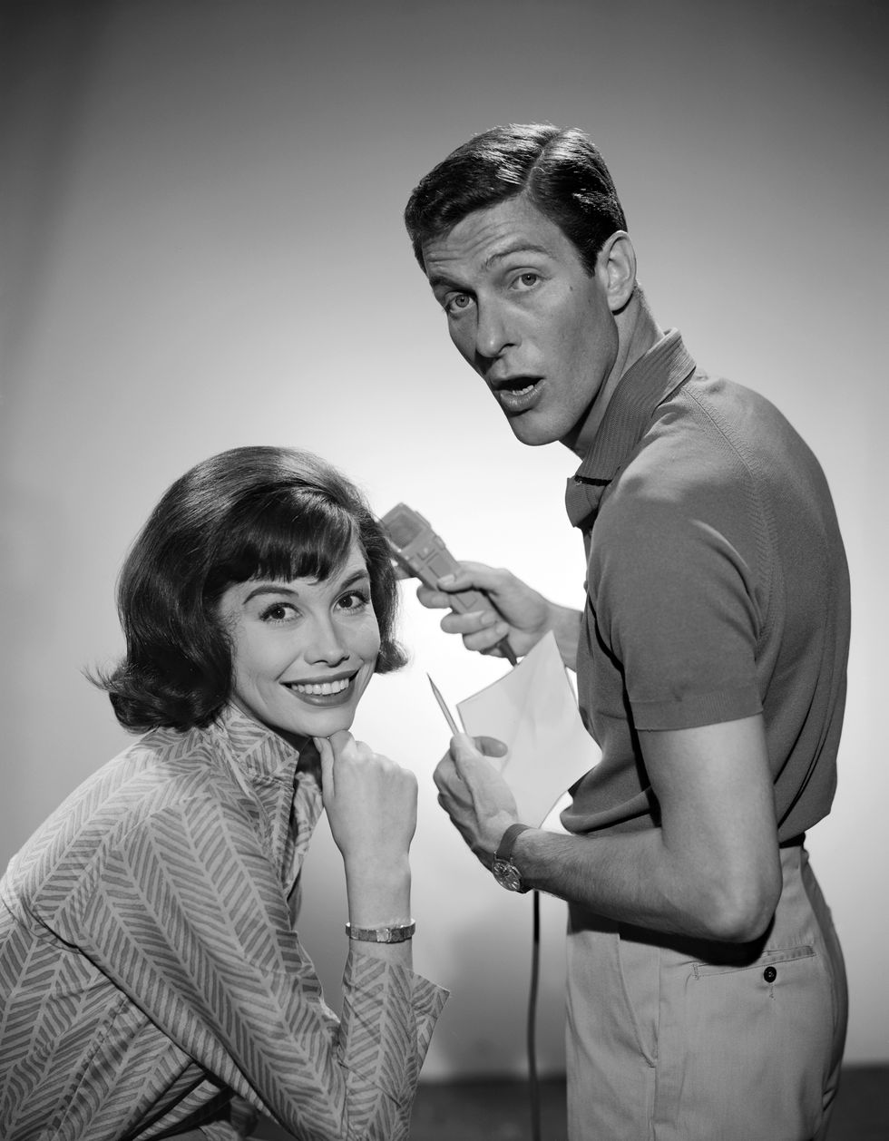 Mary Tyler Moore and Dick Van Dyke