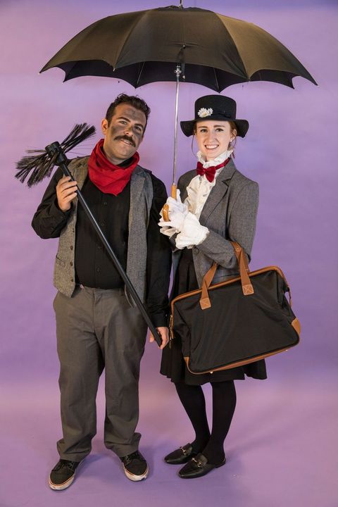 mary poppins and bert halloween costumes for couples