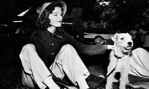 Katharine Hepburn y Cary Grant en ‘La fiera de mi niña’ (Howard Hawks, 1938)