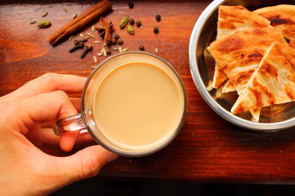 Indian Masala Chai (Spiced Milk Tea) - Piping Pot Curry