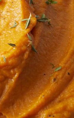 Mashed Sweet Potato and Carrots