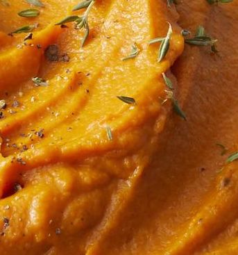 Mashed Sweet Potato and Carrots