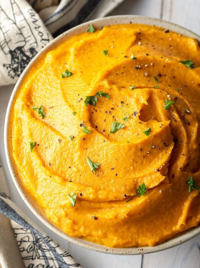 instant pot mashed sweet potatoes