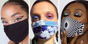 mask and makeup trend