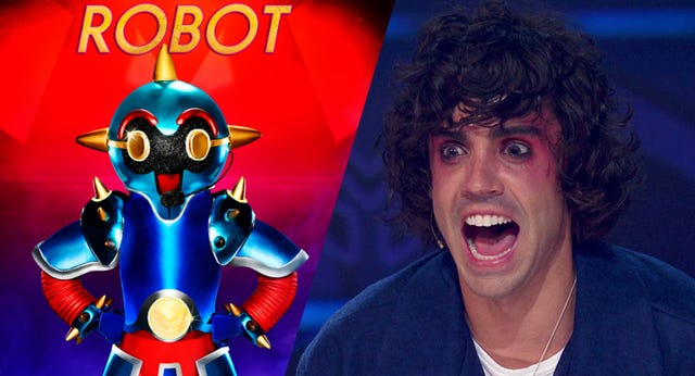 mask singer javier ambrossi y robot