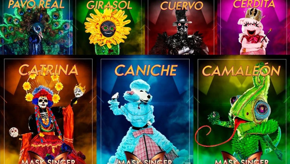 mask singer máscaras