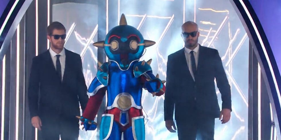 mask singer robot