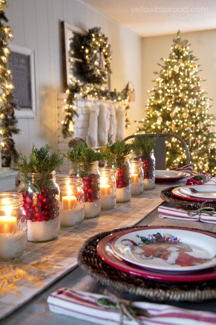 Elevate Your Holiday Spirit with Christmas Table Top Decor