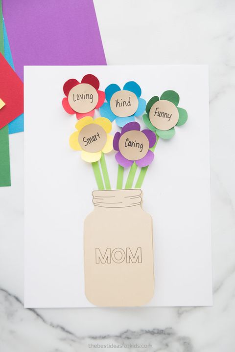 mason jar diy mother's day cards