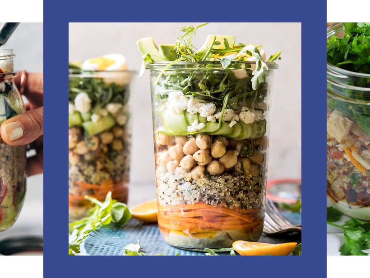 Salad in a Jar Recipes - Veggies Don't Bite