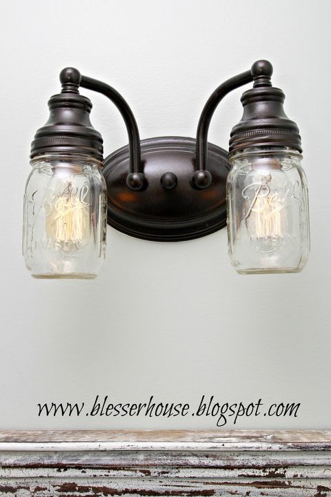 mason jar light