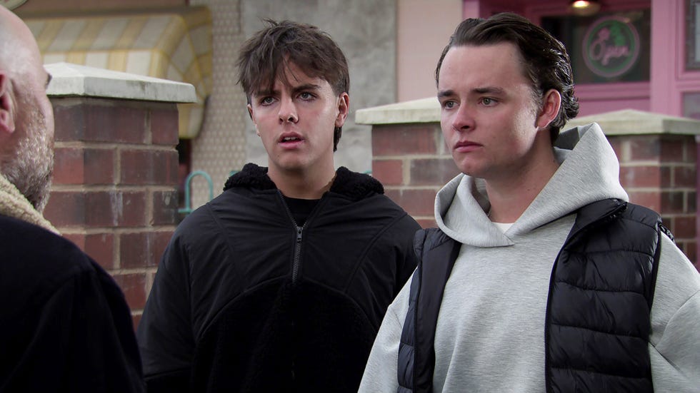 mason radcliffe, matty, coronation street