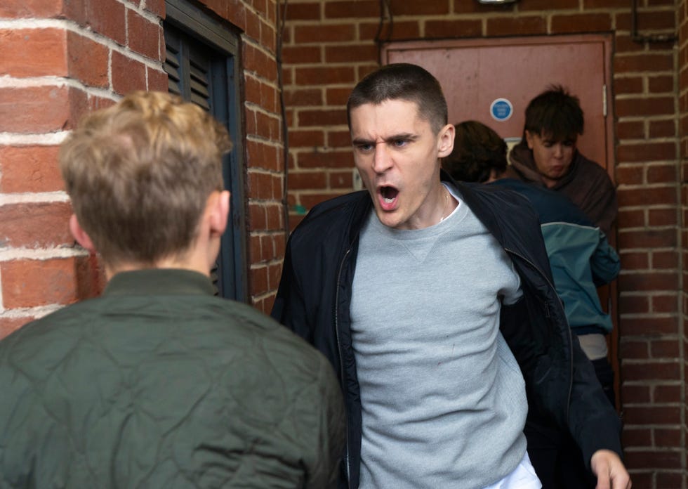 EMBARGOED 27/12/2024 00:01 Dylan Wilson, Mason Radcliffe, Coronation Street dylan wilson, mason radcliffe, coronation street