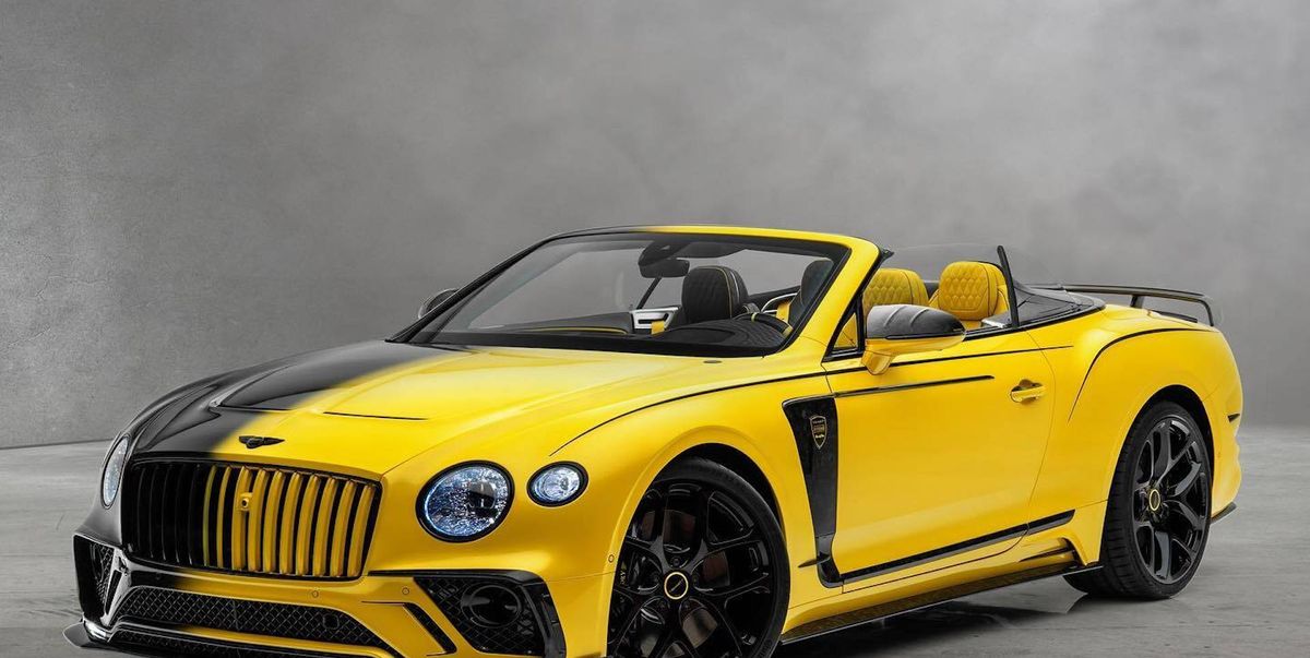 Two-Tone Mansory Bentley Looks Like a Pittsburgh Steelers’ Mascot
