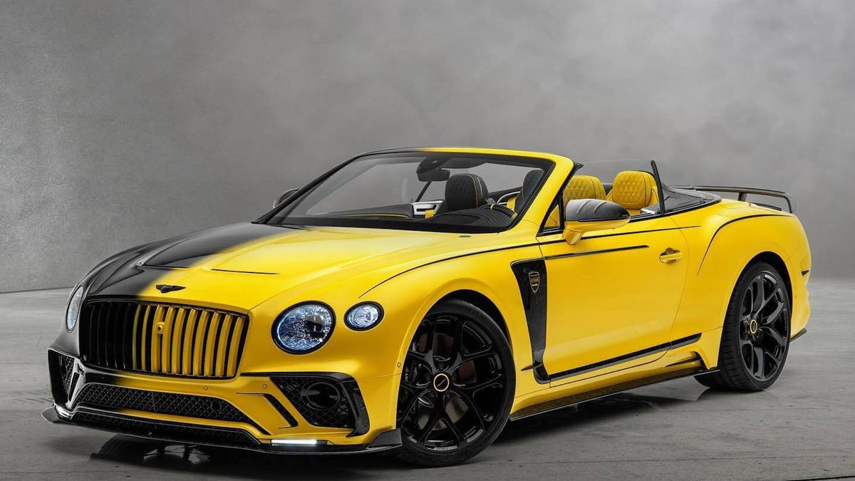 mansory vitesse bentley continental gtc