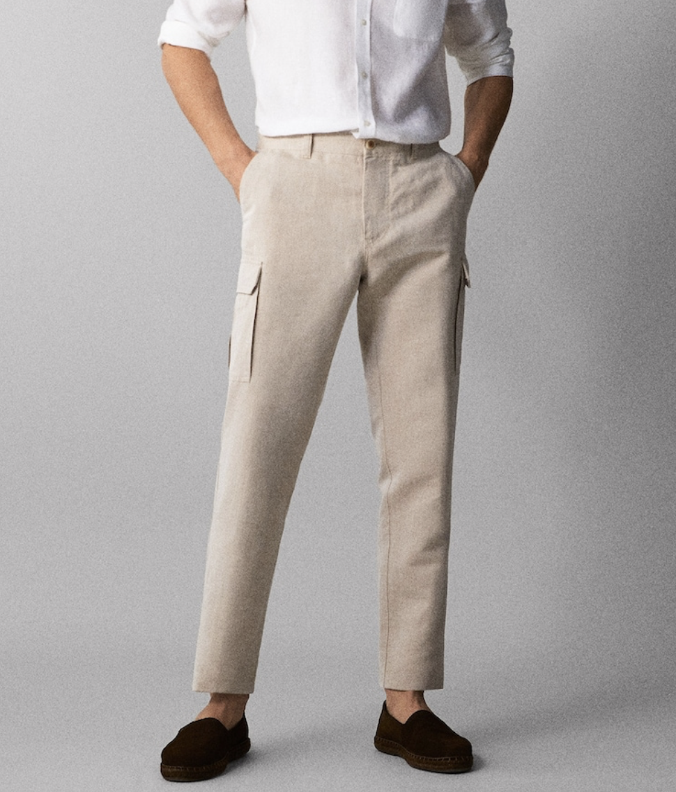 Cómo llevar el pantalón de lino, ya sea corto o largo durante todo el  verano - Foto 1