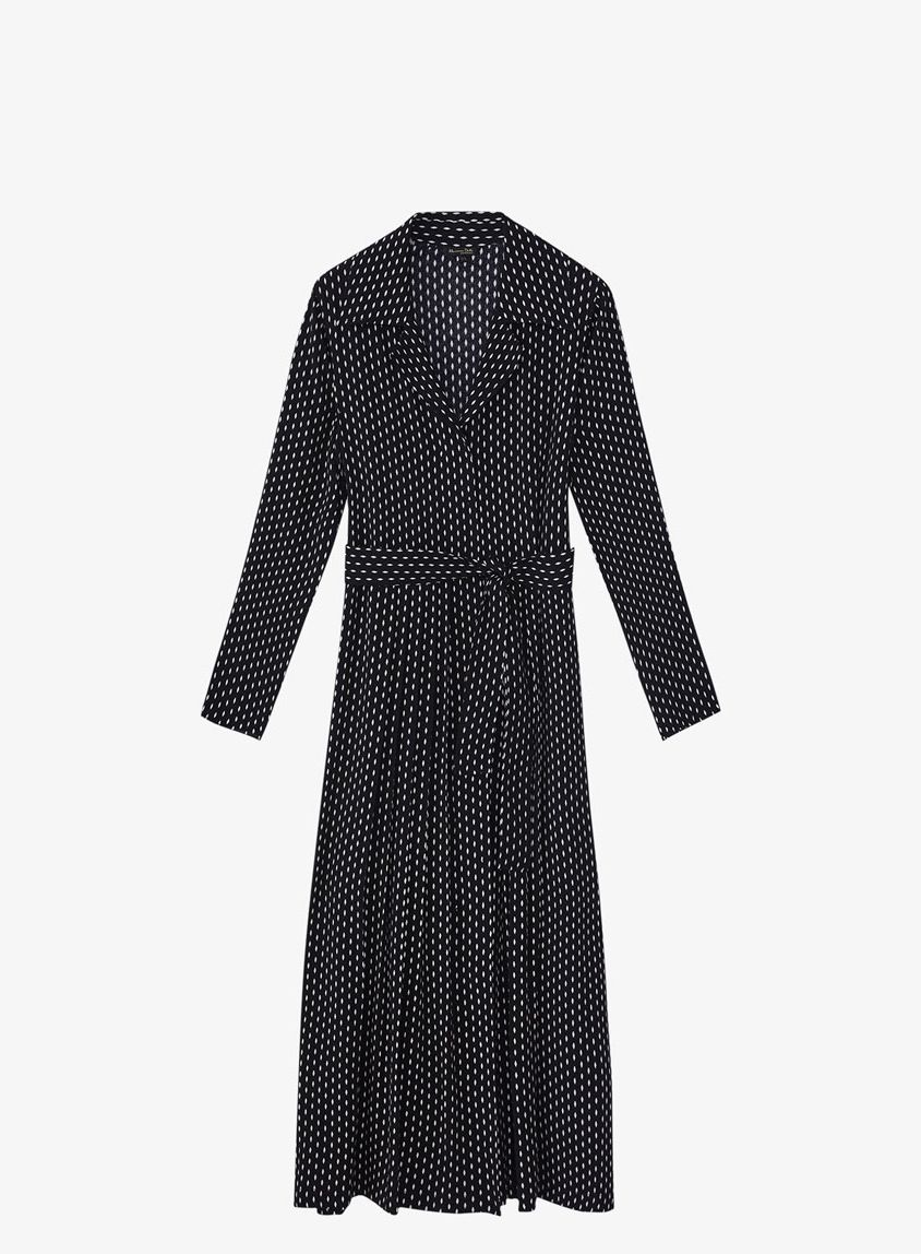 El vestido de lunares de Massimo Dutti para las que no llevar el de Zara que lleva todo el - Necesitas este vestido camisero de lunares de Massimo